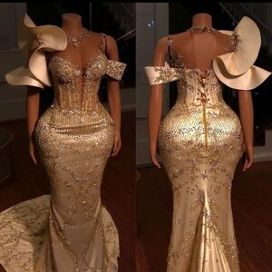 Golden Prom Dress